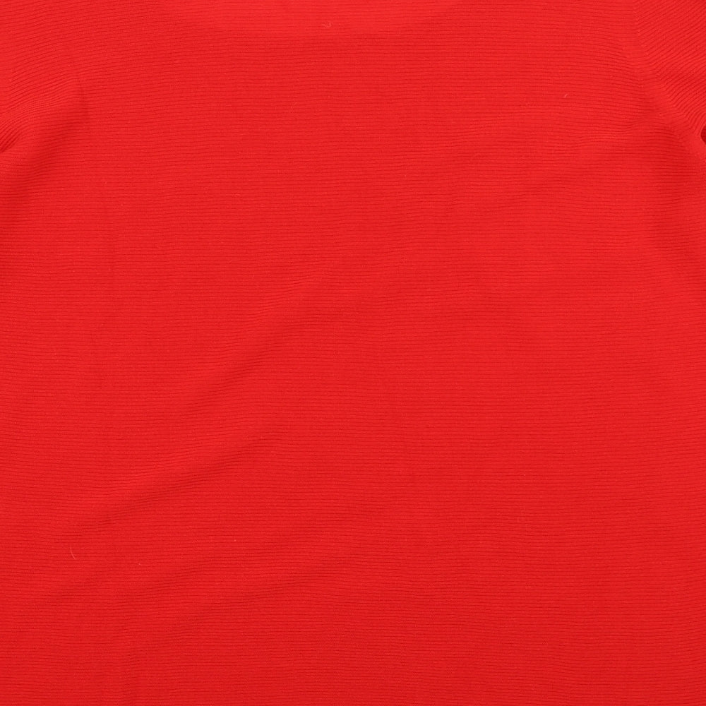 Hawico Womens Red   Basic T-Shirt Size XL