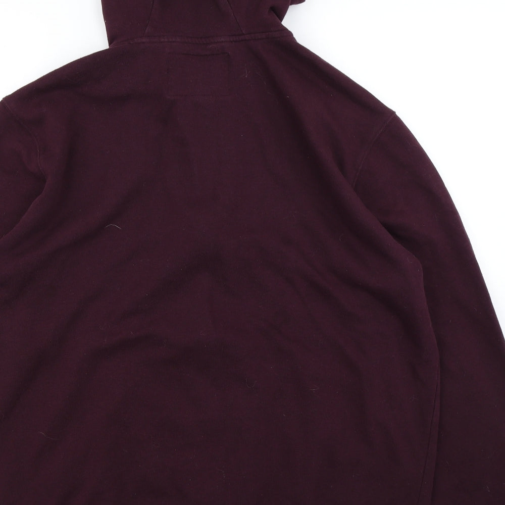 F&F Mens Purple   Full Zip Hoodie Size XL
