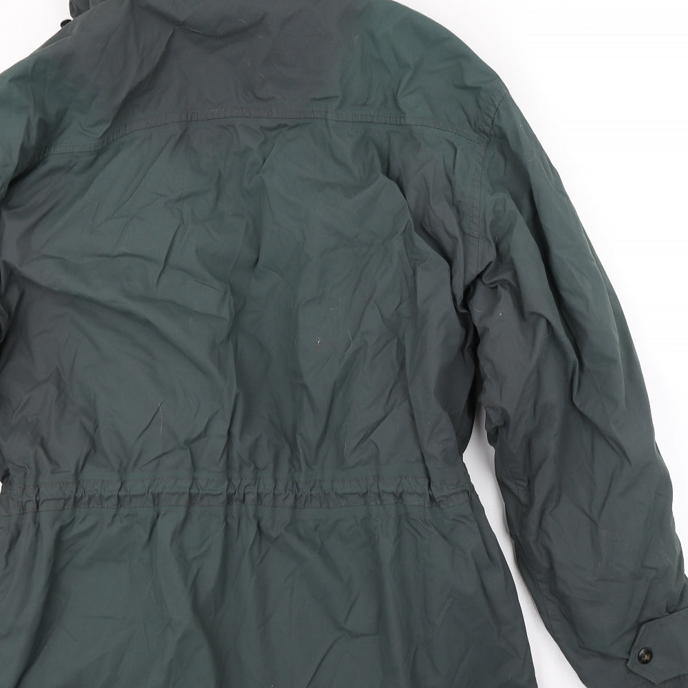 Roland Klein Mens Green   Parka Coat Size S