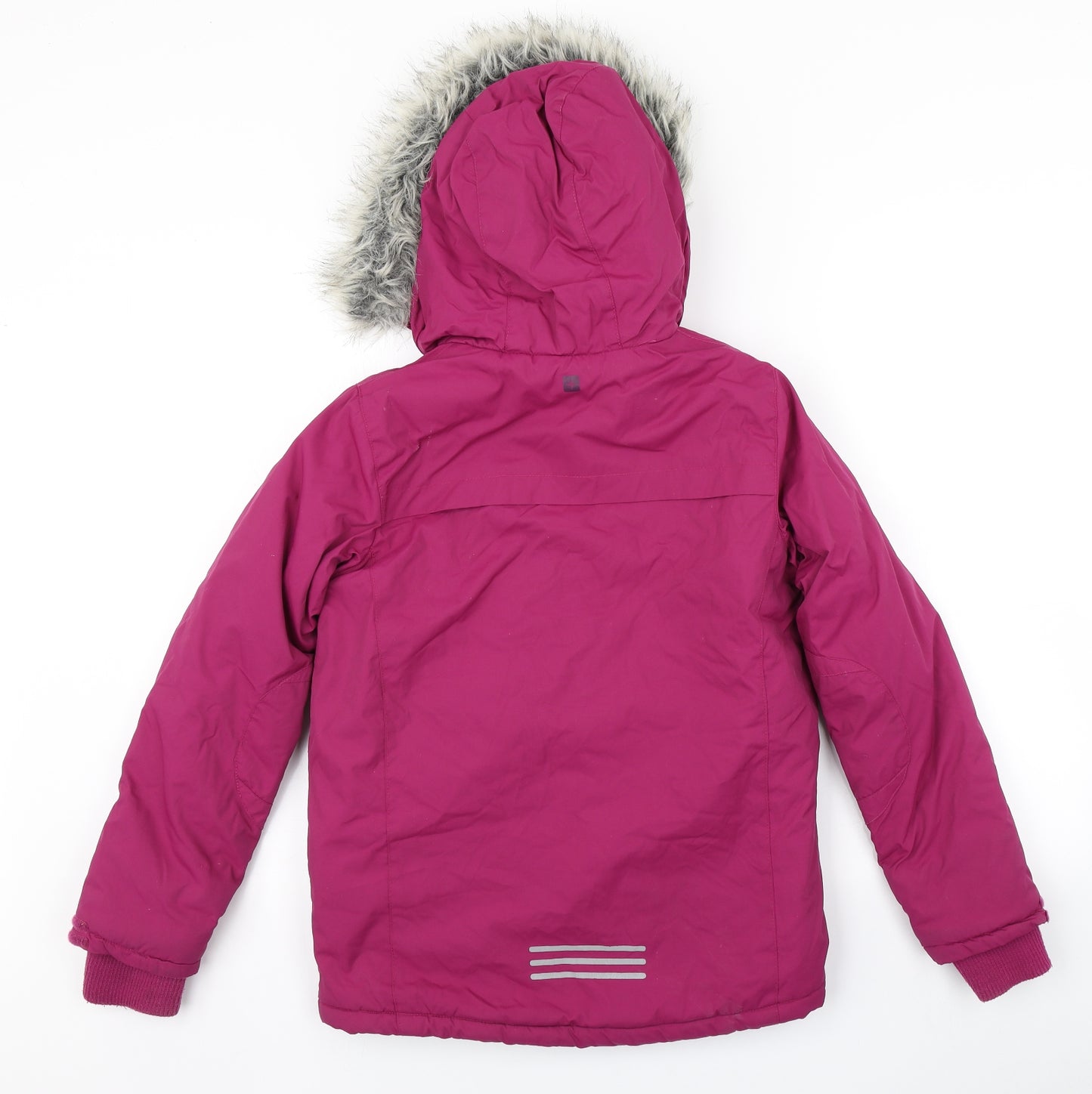Mountain Warehouse Girls Orange   Parka Coat Size 9-10 Years