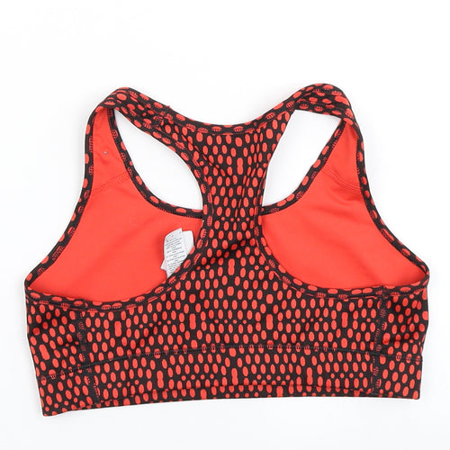Nike Womens Red Polka Dot  Cropped Tank Size M  - Dri fit