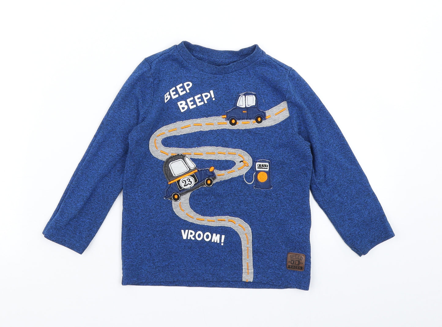 F&F Boys Blue   Basic T-Shirt Size 18-24 Months