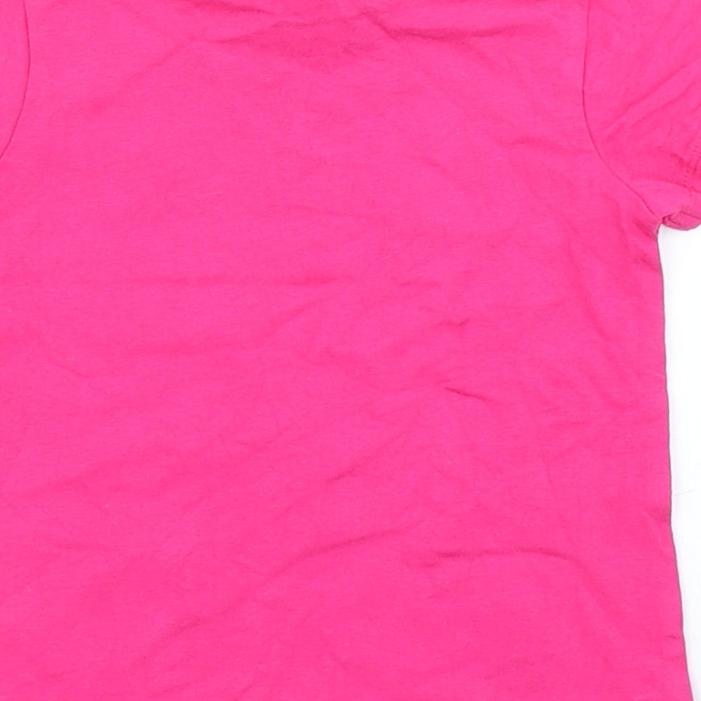 Matalan Girls Pink   Basic T-Shirt Size 12 Months  - Peppa pig