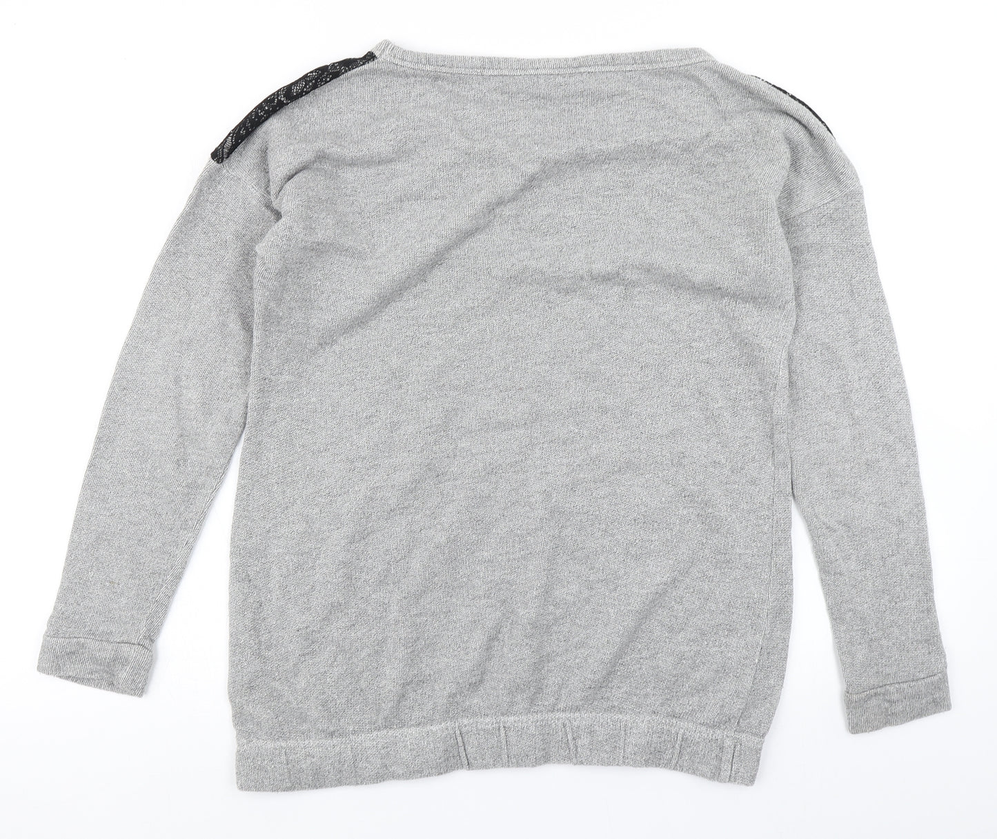 F&F Womens Grey   Basic T-Shirt Size 12