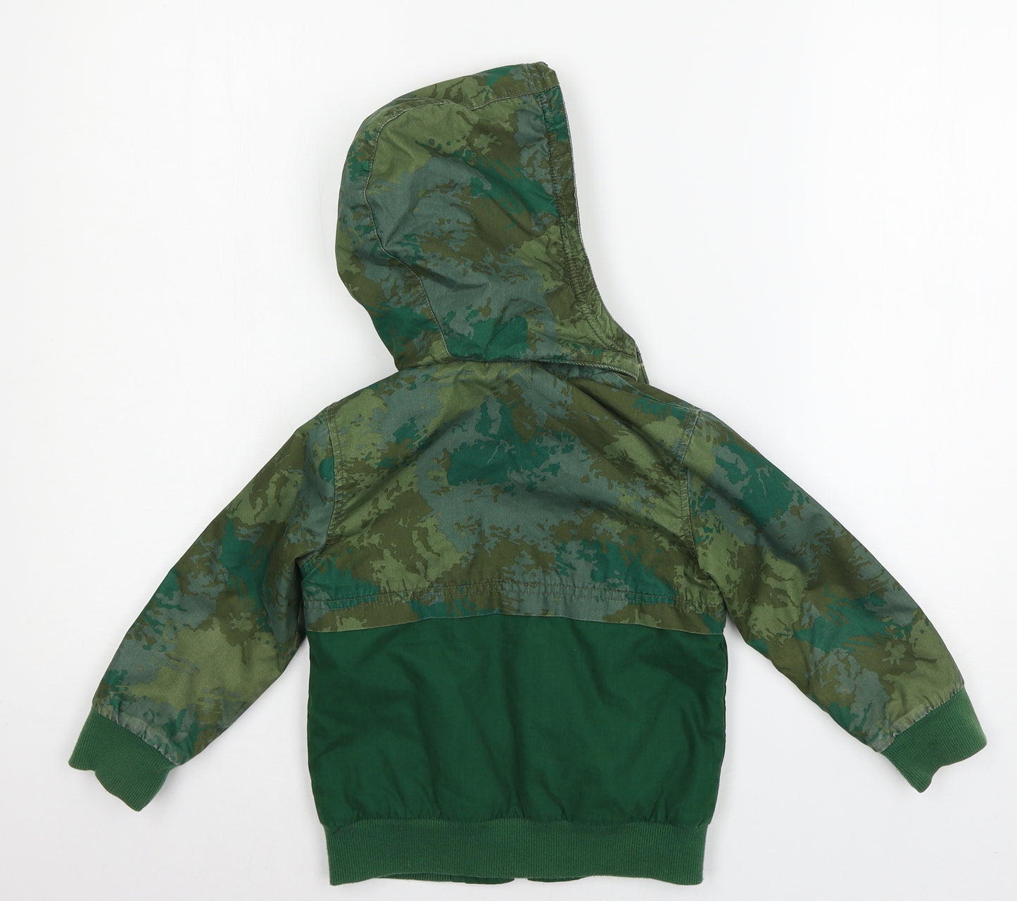 Osh Kosh Boys Green Camouflage  Jacket  Size 3 Years