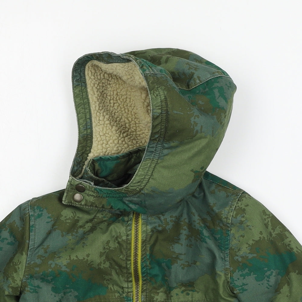 Osh Kosh Boys Green Camouflage  Jacket  Size 3 Years