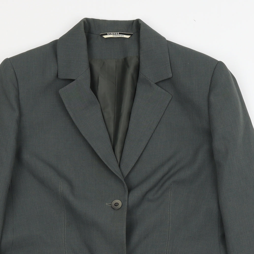 George Womens Grey   Jacket Blazer Size 14