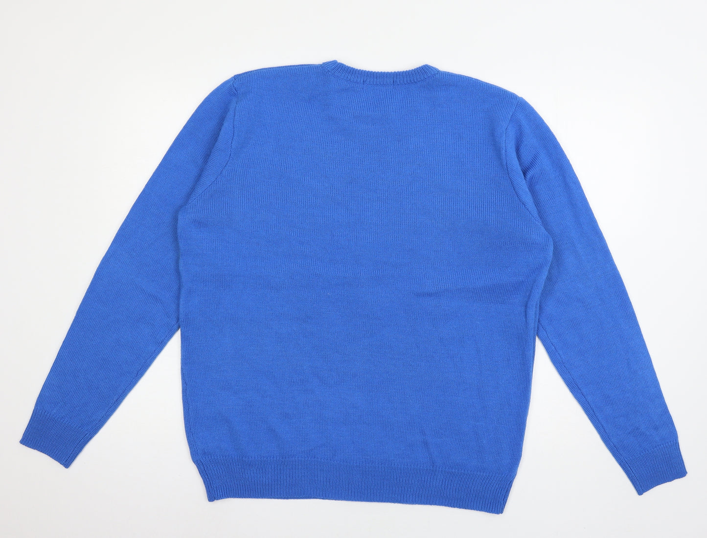TU Womens Blue  Knit Pullover Jumper Size L  - out of office