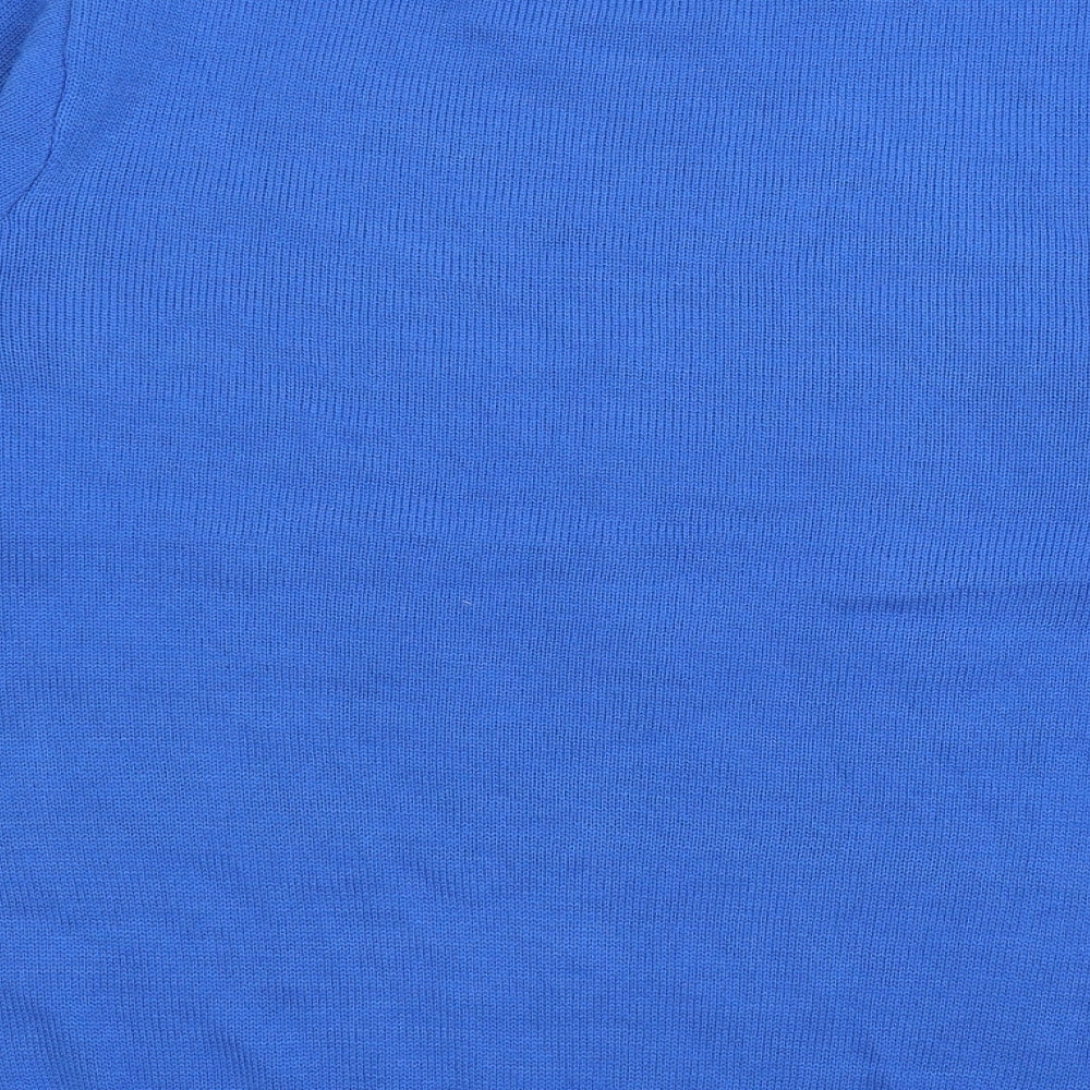 TU Womens Blue  Knit Pullover Jumper Size L  - out of office