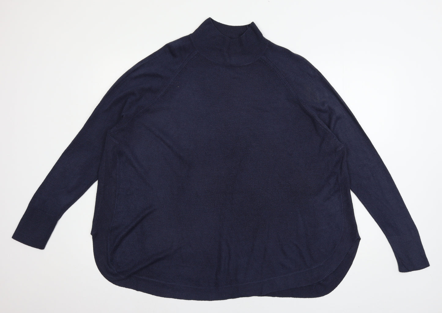 Marks and Spencer Womens Blue  Knit Pullover Jumper Size L