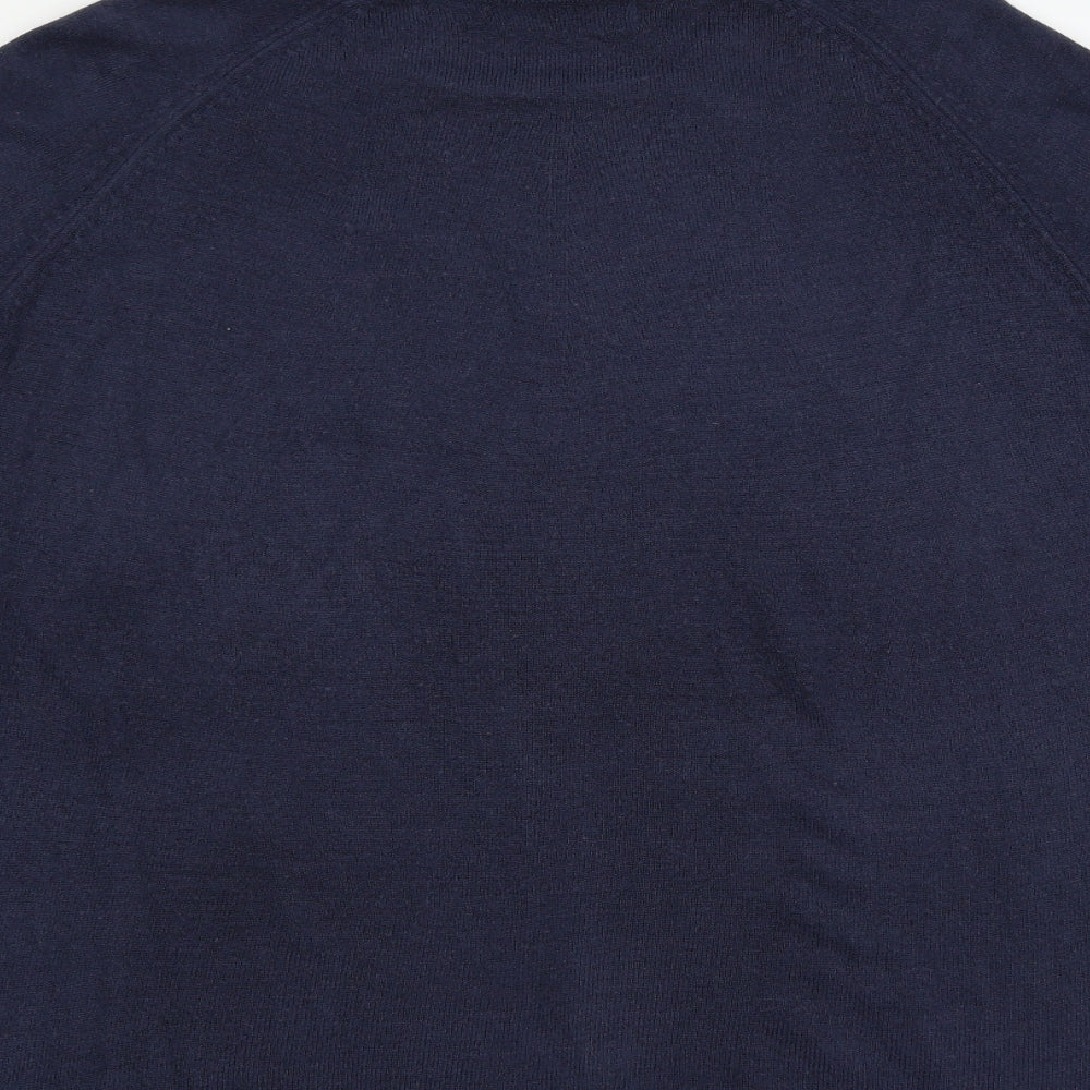 Marks and Spencer Womens Blue  Knit Pullover Jumper Size L