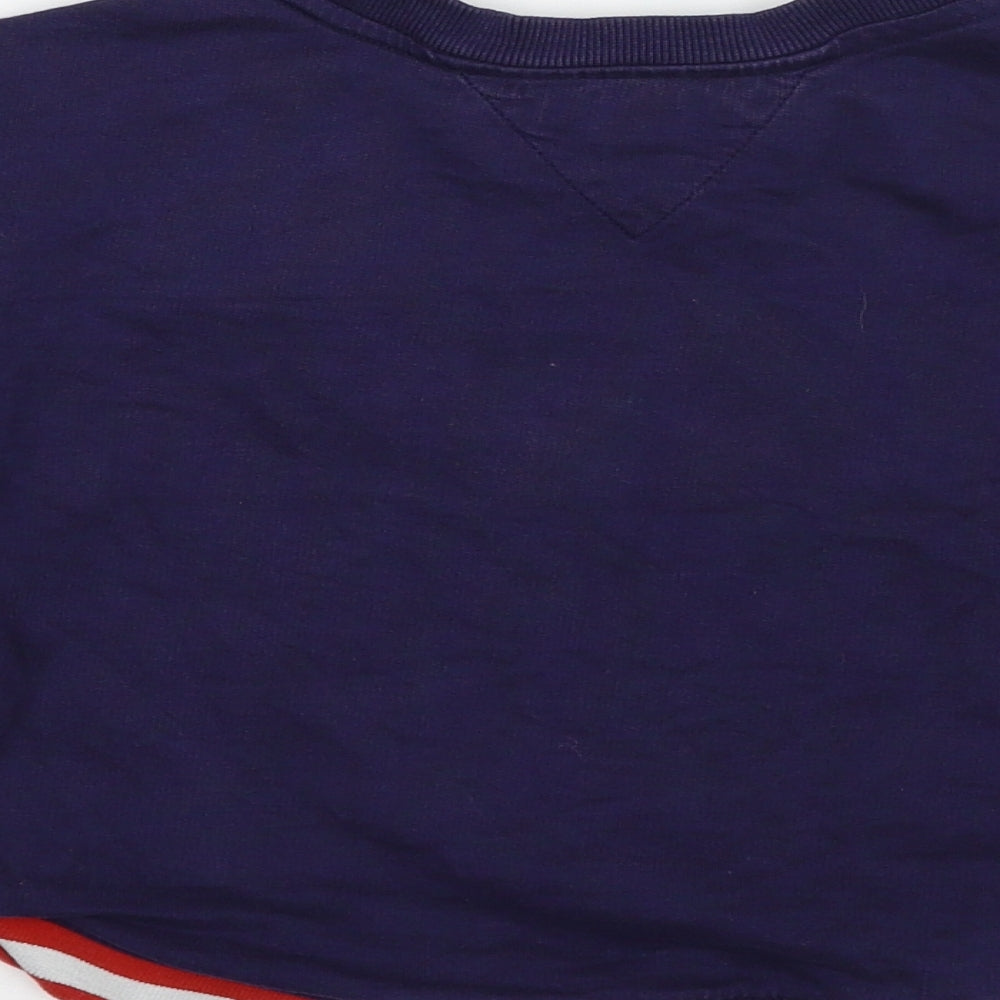 Tommy Hilfiger Boys Blue  Jersey Pullover Sweatshirt Size 6-7 Years