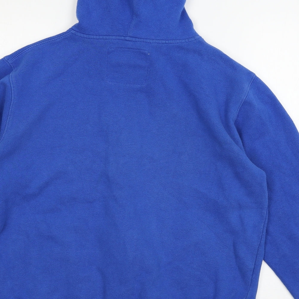 Cedar Wood State Mens Black  Jersey Pullover Hoodie Size M