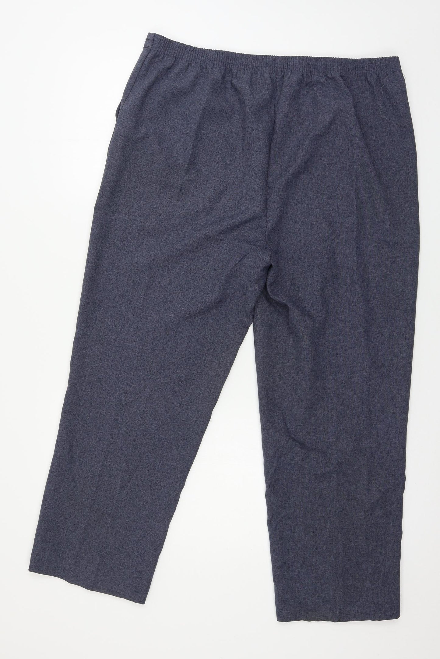 Bonmarché Womens Blue   Trousers  Size 16 L25 in
