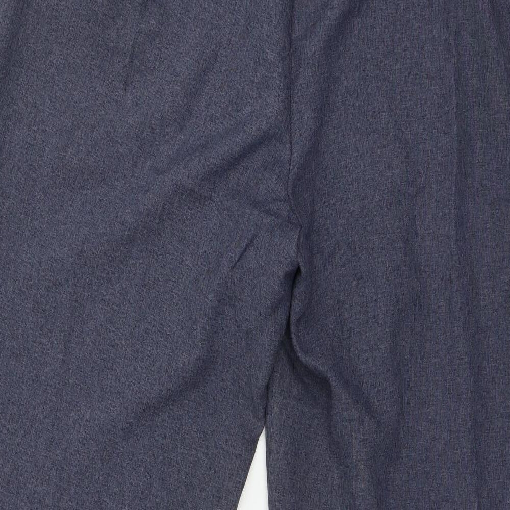 Bonmarché Womens Blue   Trousers  Size 16 L25 in