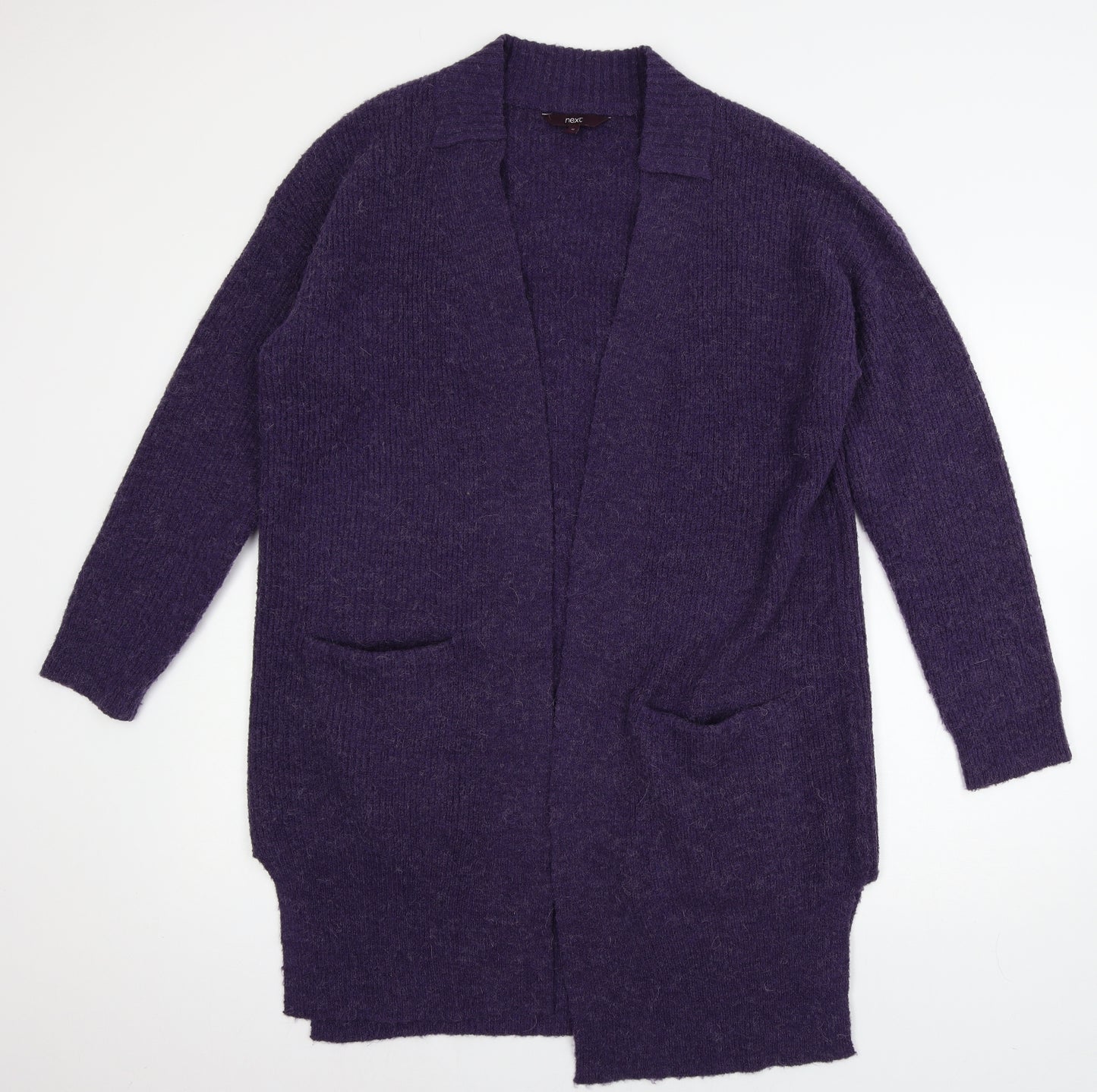 NEXT Womens Purple  Knit Cardigan Jumper Size M