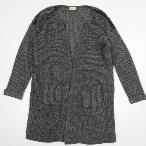 Marks and Spencer Womens Grey  Knit Cardigan Jumper Size 14