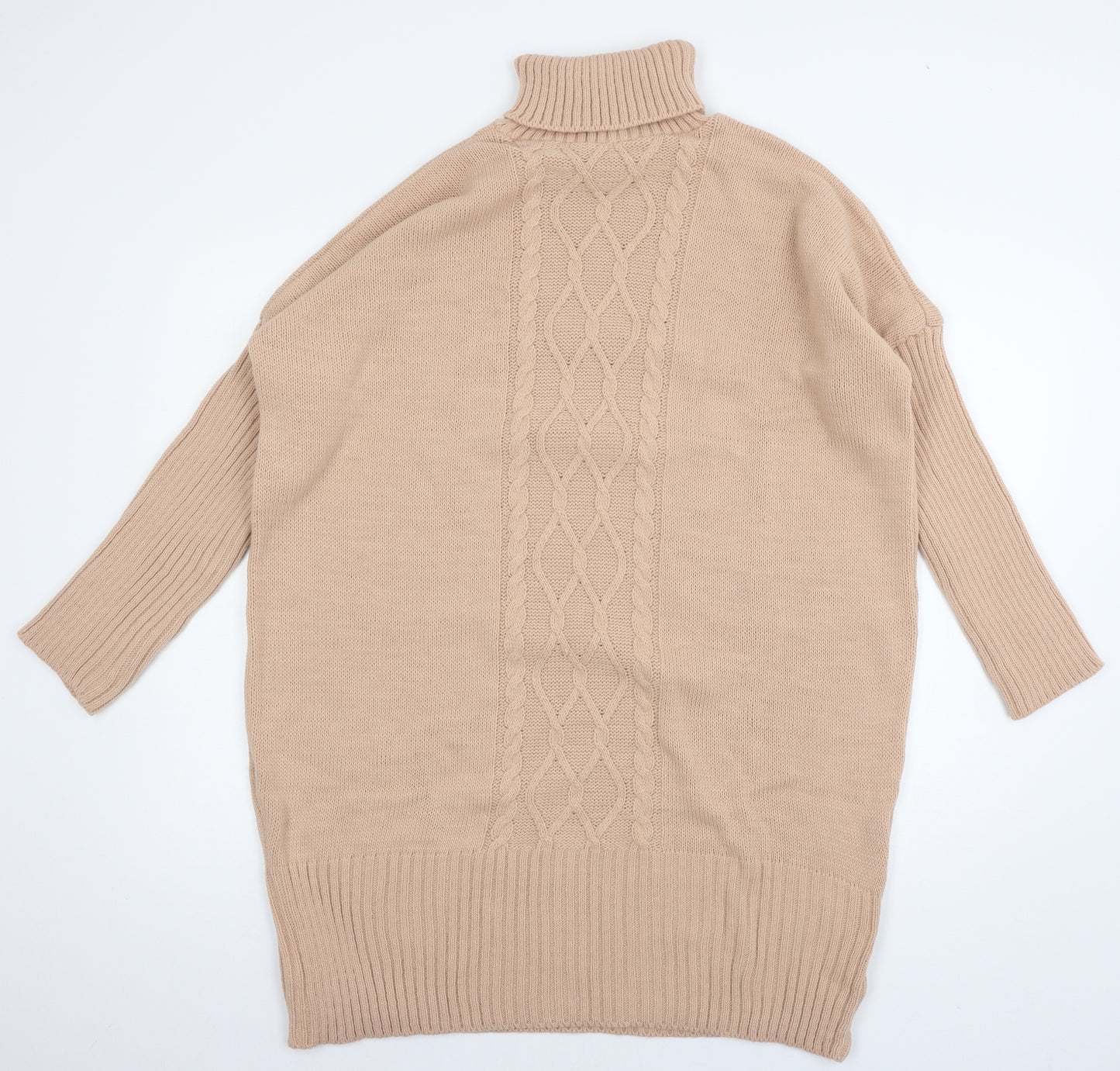 Preworn Womens Pink  Knit Pullover Jumper Size 24