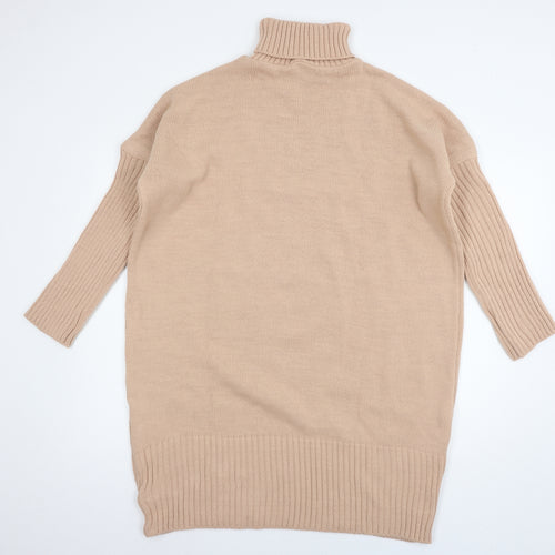 Preworn Womens Pink  Knit Pullover Jumper Size 24
