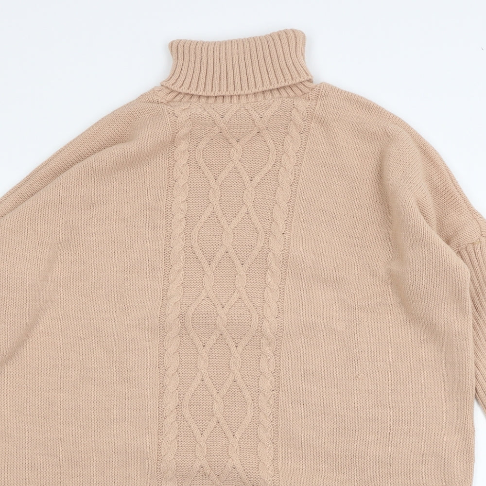 Preworn Womens Pink  Knit Pullover Jumper Size 24