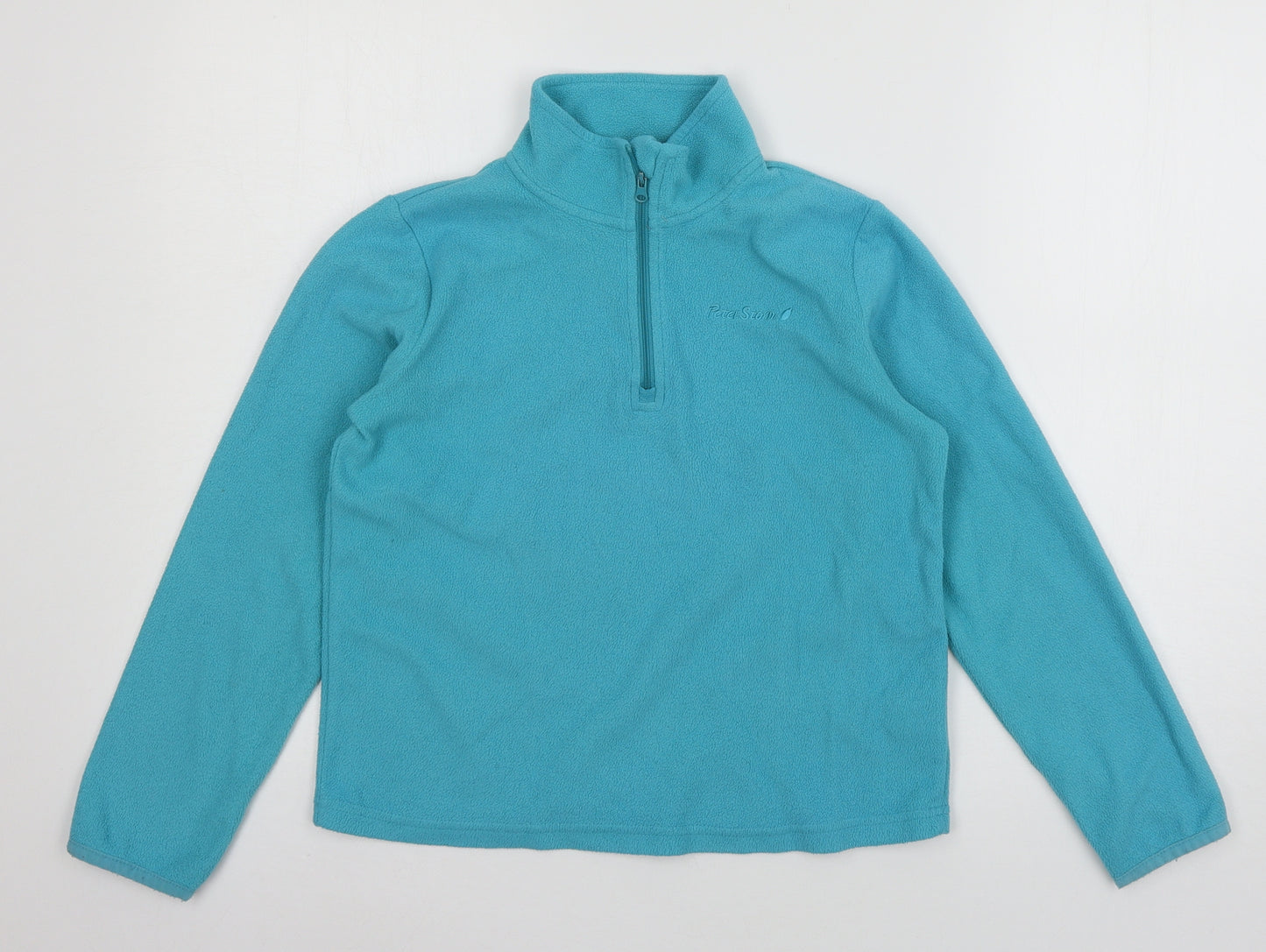Peter Storm Boys Blue  Fleece Pullover Sweatshirt Size 9-10 Years