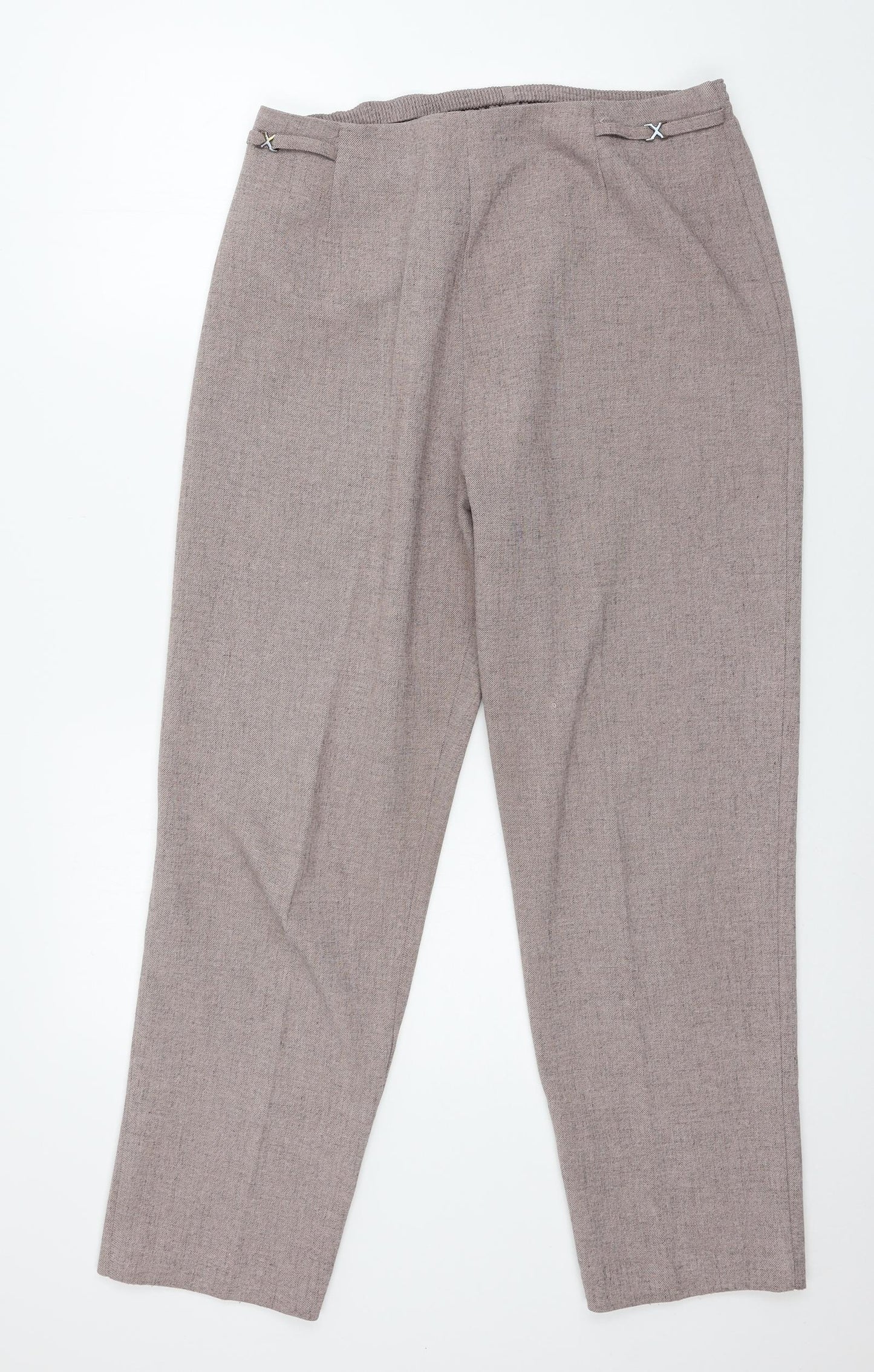 Berkertex Womens Purple   Trousers  Size 14 L27 in