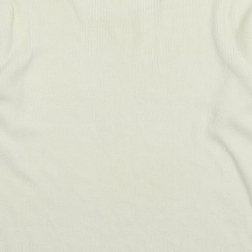 Berkertex Womens Ivory  Knit Pullover Jumper Size 14