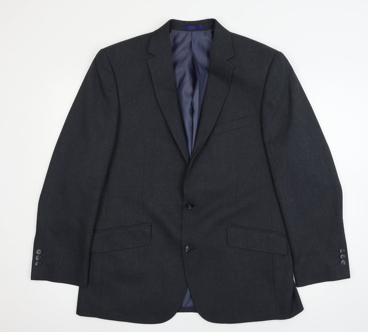 Taylor & Wright Mens Blue Jacket Suit Jacket Size L