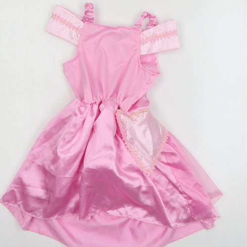 B&M Girls Pink   Fit & Flare  Size 3-4 Years  - princess fancy dress