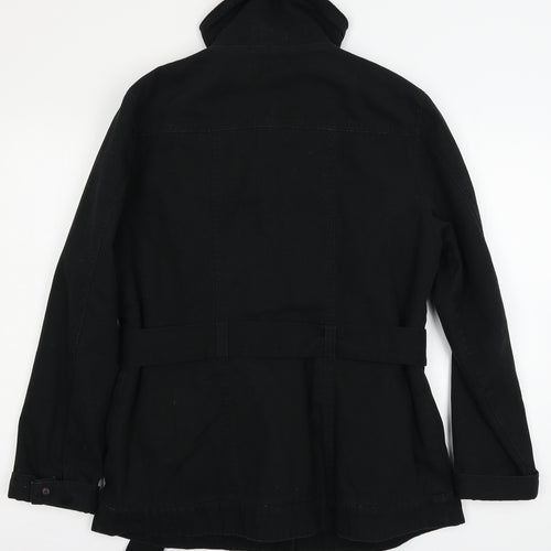 BHS Womens Black  Denim Jacket  Size 14