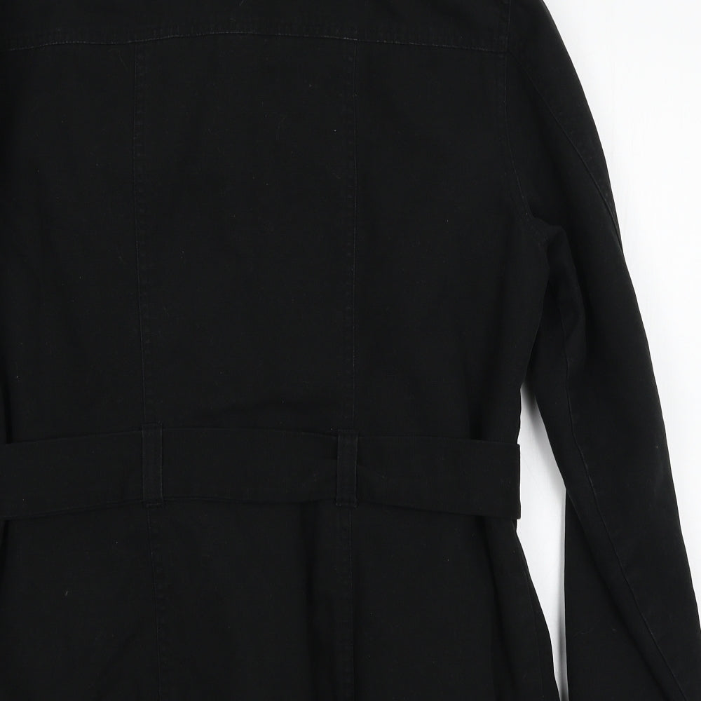 BHS Womens Black  Denim Jacket  Size 14