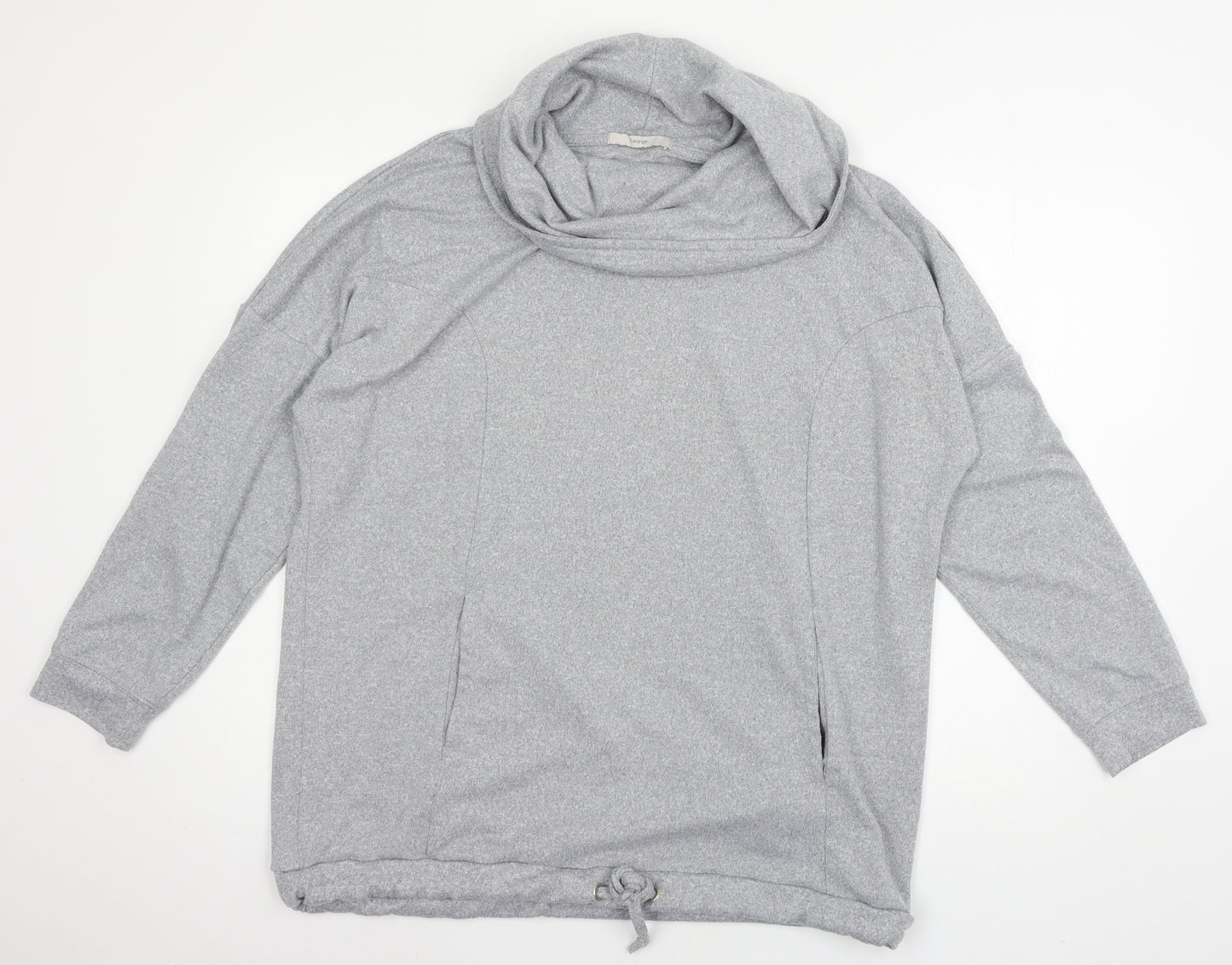 George Womens Grey  Jersey Pullover Sweatshirt Size 20