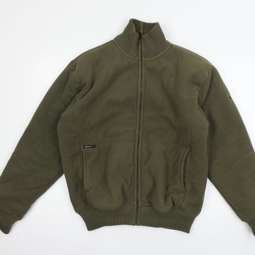 Schotts Mens Green  Fleece Jacket  Size M