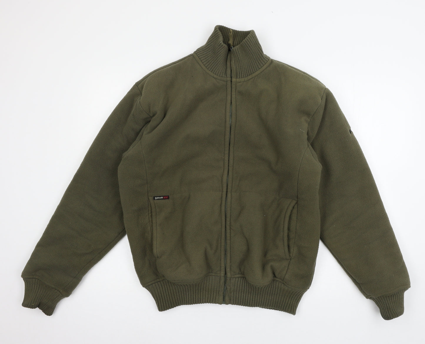 Schotts Mens Green  Fleece Jacket  Size M