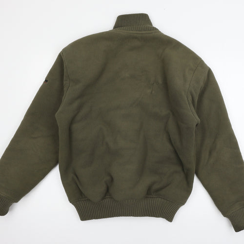 Schotts Mens Green  Fleece Jacket  Size M
