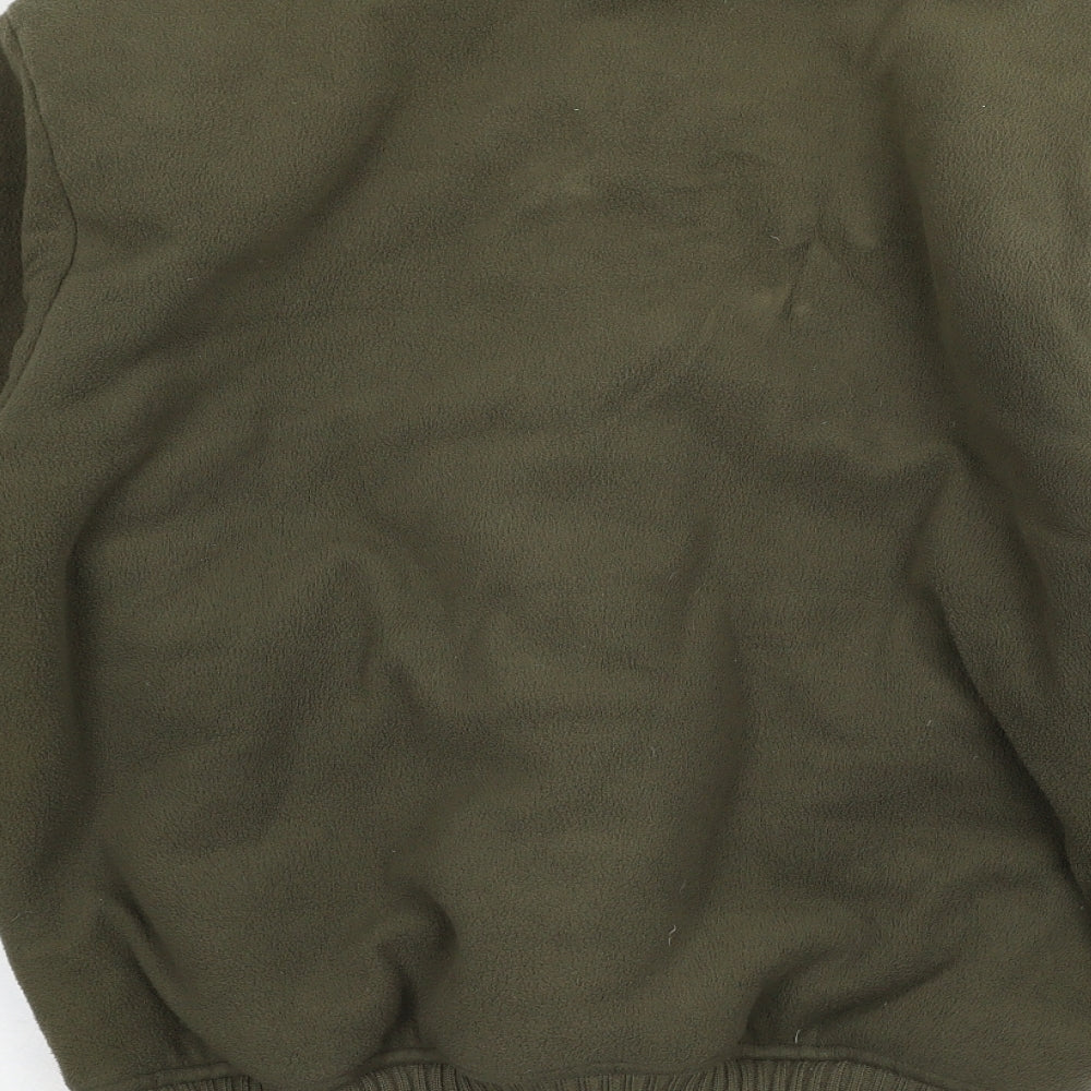 Schotts Mens Green  Fleece Jacket  Size M