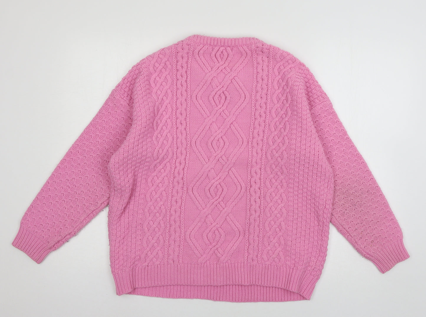 Atmopshere Womens Pink  Knit Pullover Jumper Size 12