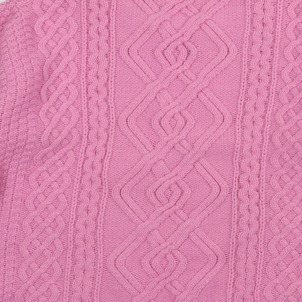 Atmopshere Womens Pink  Knit Pullover Jumper Size 12