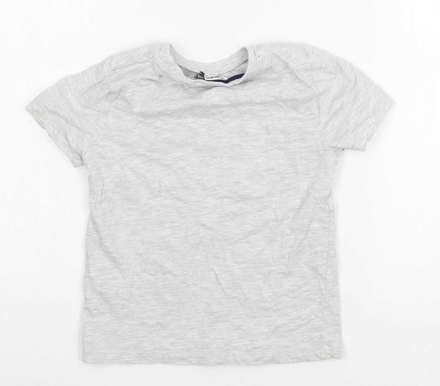 PEP & CO Boys Grey  Jersey Basic T-Shirt Size 5-6 Years  - Born to play