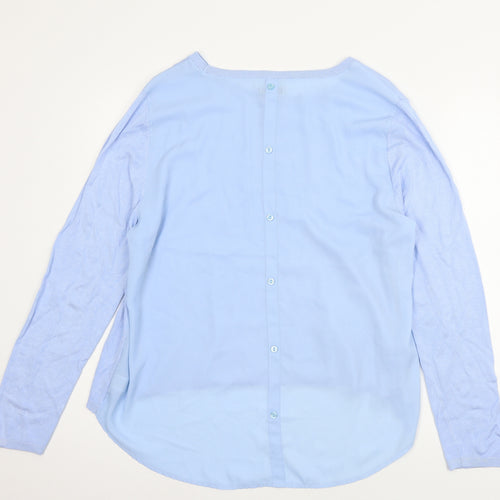 PEP & CO Womens Blue   Basic Blouse Size 18
