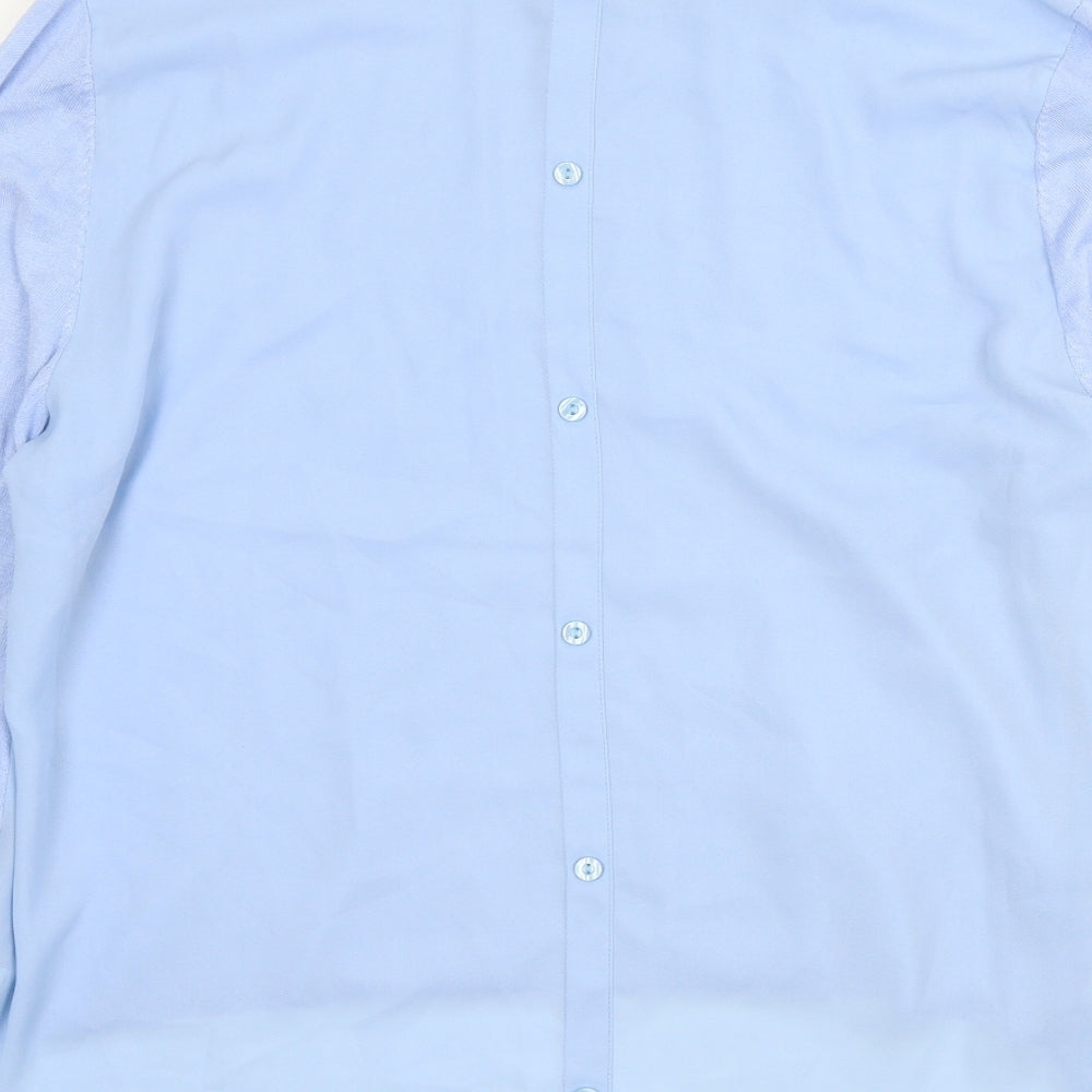 PEP & CO Womens Blue   Basic Blouse Size 18