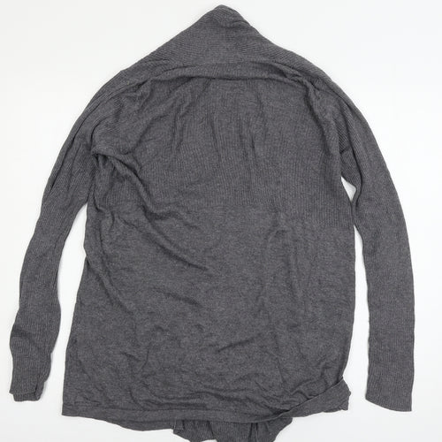 F&F Womens Grey  Knit Cardigan Jumper Size 14