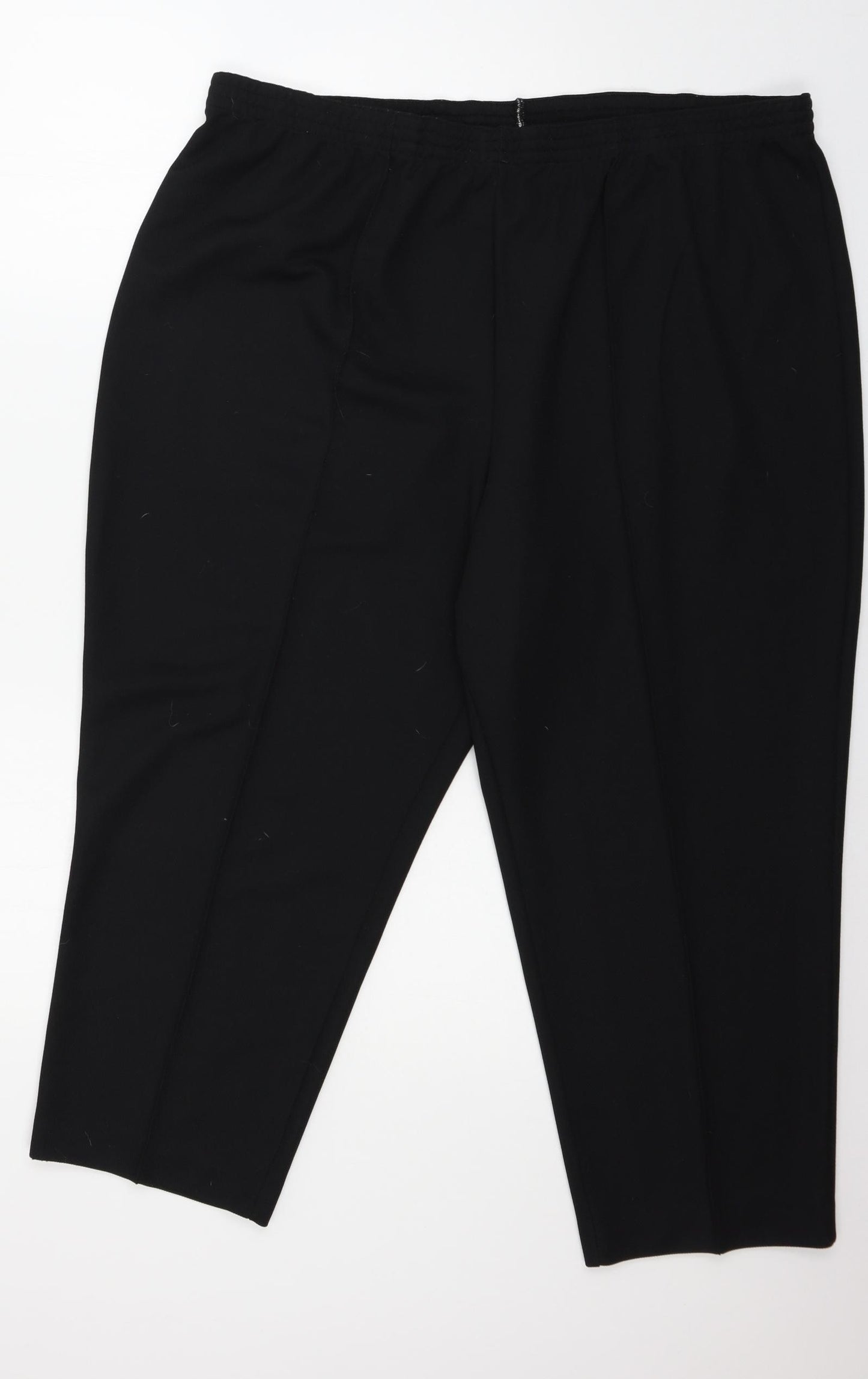 Slimma Womens Black   Trousers  Size 28 L24 in