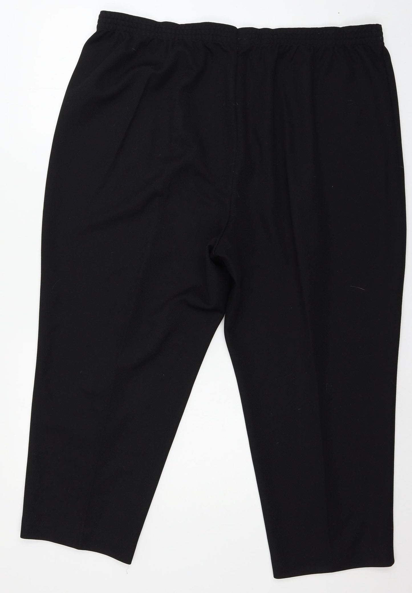 Slimma Womens Black   Trousers  Size 28 L24 in