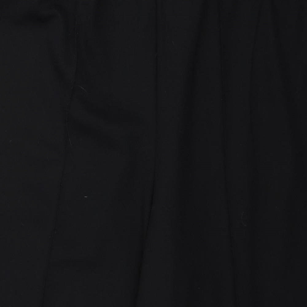Slimma Womens Black   Trousers  Size 28 L24 in