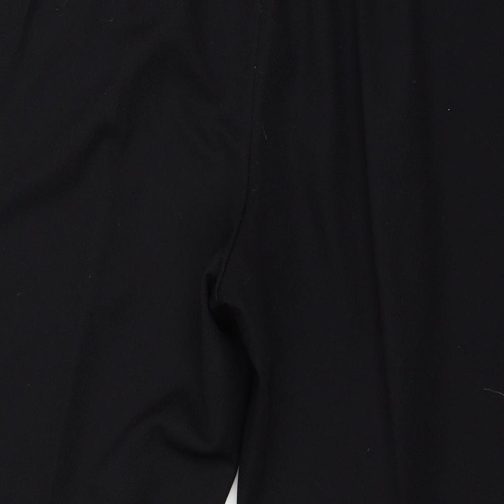 Slimma Womens Black   Trousers  Size 28 L24 in