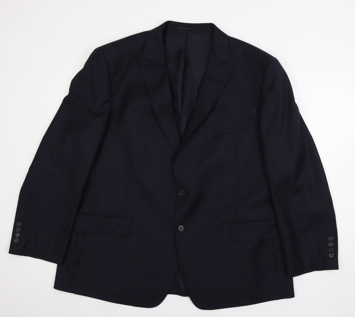 Impressions Mens Blue   Jacket Suit Jacket Size XL
