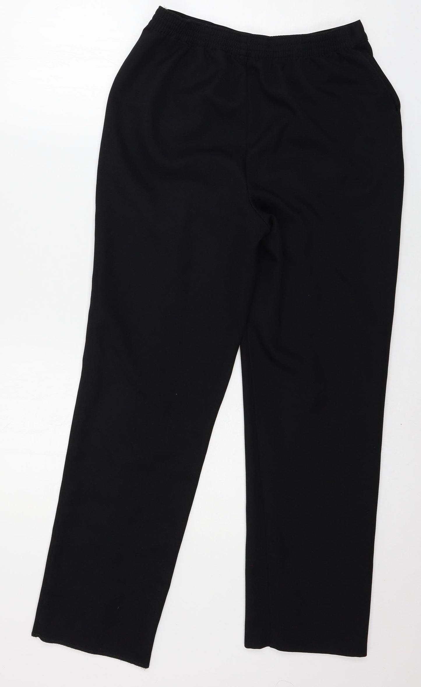 Matalan Womens Black   Trousers  Size 10 L26 in