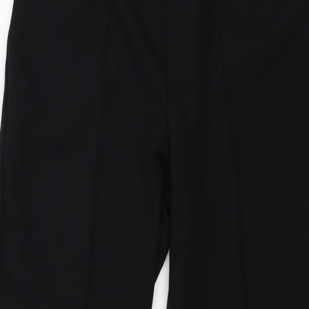 Matalan Womens Black   Trousers  Size 10 L26 in