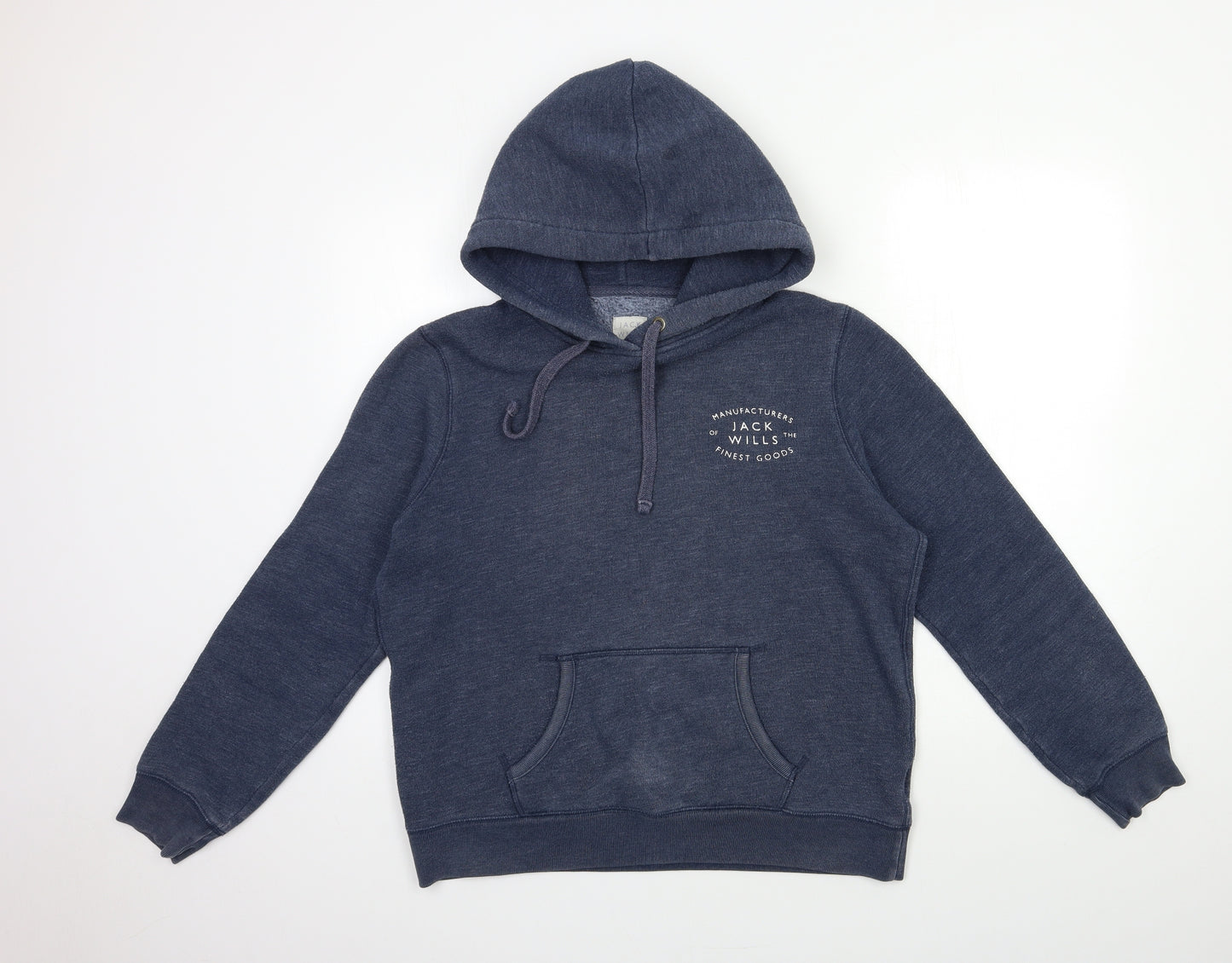 Jack Wills Womens Blue   Pullover Hoodie Size 16